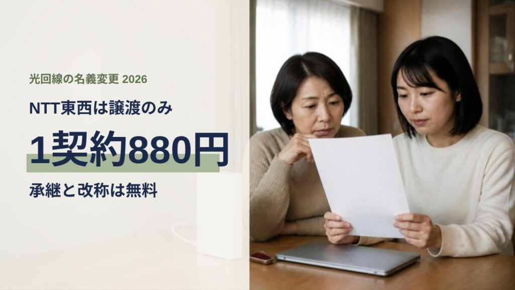 自宅のテーブルで白紙の申込書とWi-Fiルーターを前に話す親子